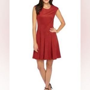 The Limited Faux Suede Dress